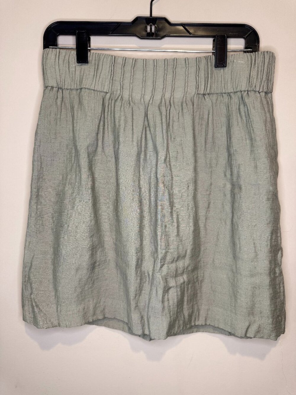 Ann Taylor Loft Mini Skirt Green with Zipper size 6 Medium